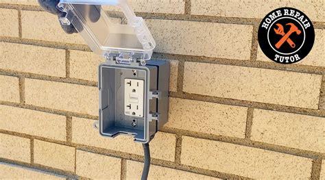 electrical outdoor wire box|outside receptacles on a house.